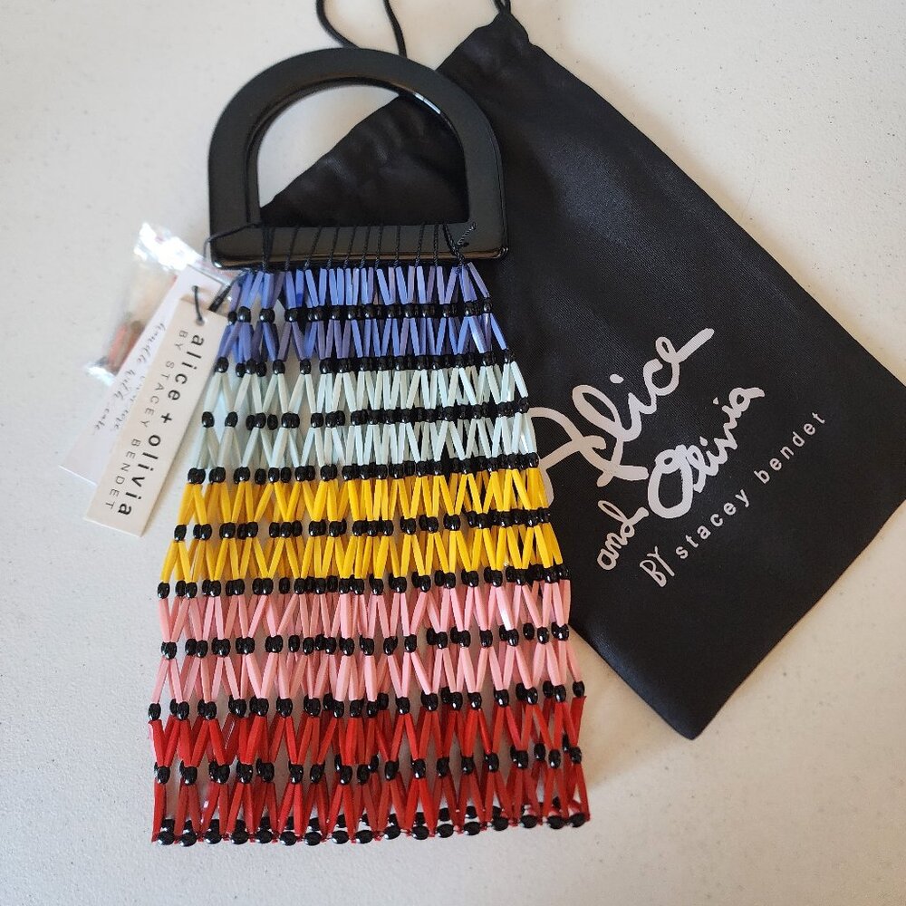 Alice & Olivia Beaded Bag "NEW" - Picture 6 of 13